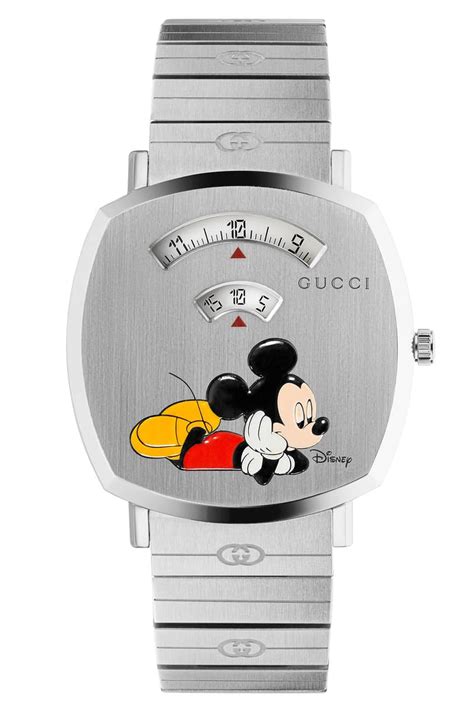 gucci x mickey mouse watch|mickey mouse gucci bag grey.